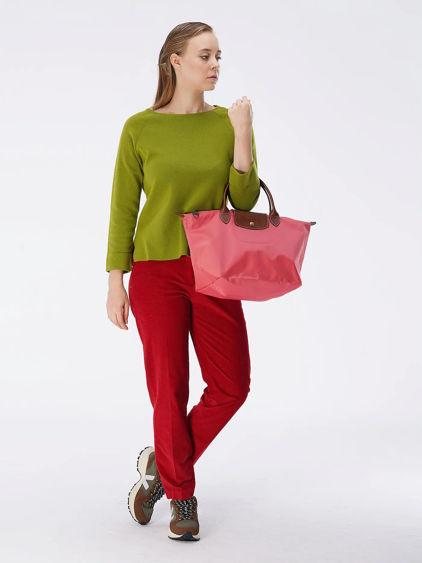 LONGCHAMP | Le Pliage Original Handtasche Medium, Grenadine | 